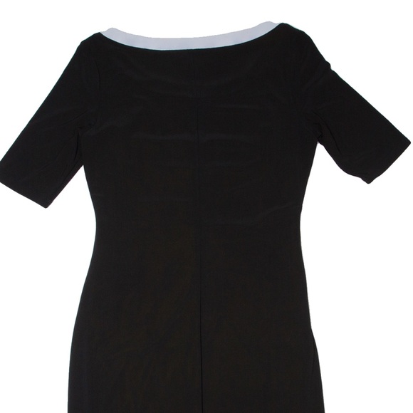 LAUREN RALPH LAUREN / Bodycon stretch Dress Short Sleeve / black / size 6 - Picture 8 of 10
